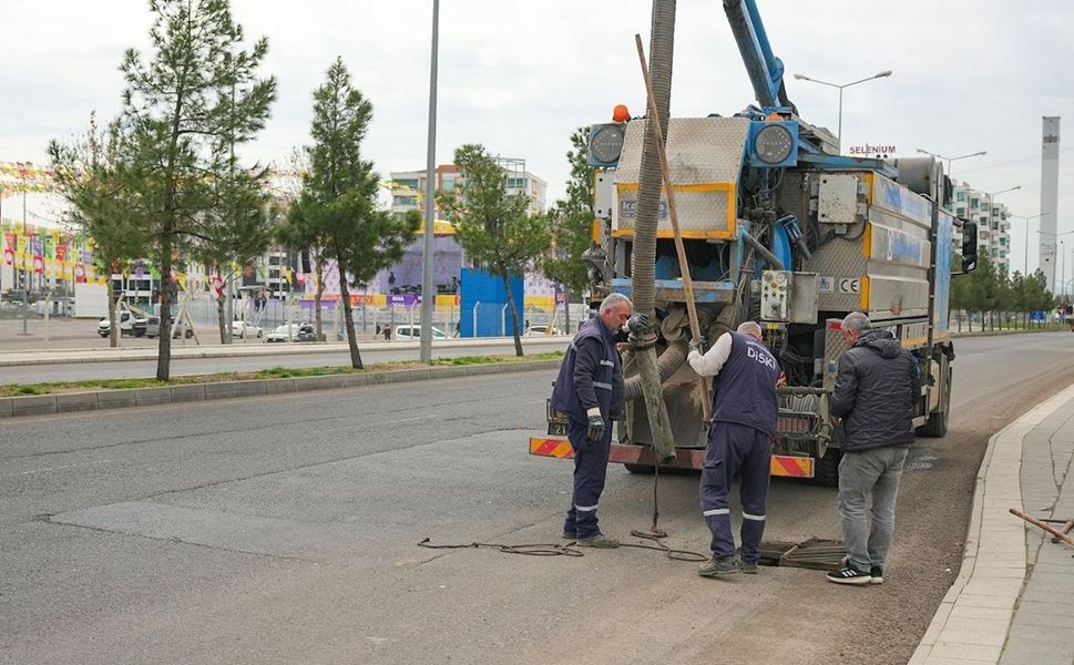 Diyarbakır'da  Newroz alanında altyapı çalışmaları tamamlandı
