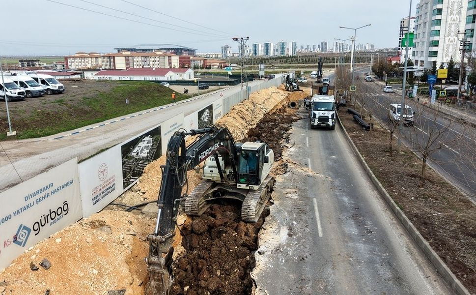 Diyarbakır Şehir Hastanesi'nde altyapı hamlesi: Büyük ölçüde bitti