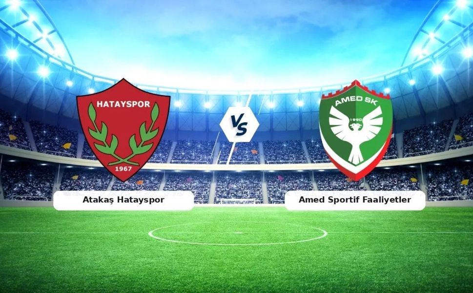Heyecan dorukta: Hatayspor Amedspor maçı hangi kanalda ne zaman?