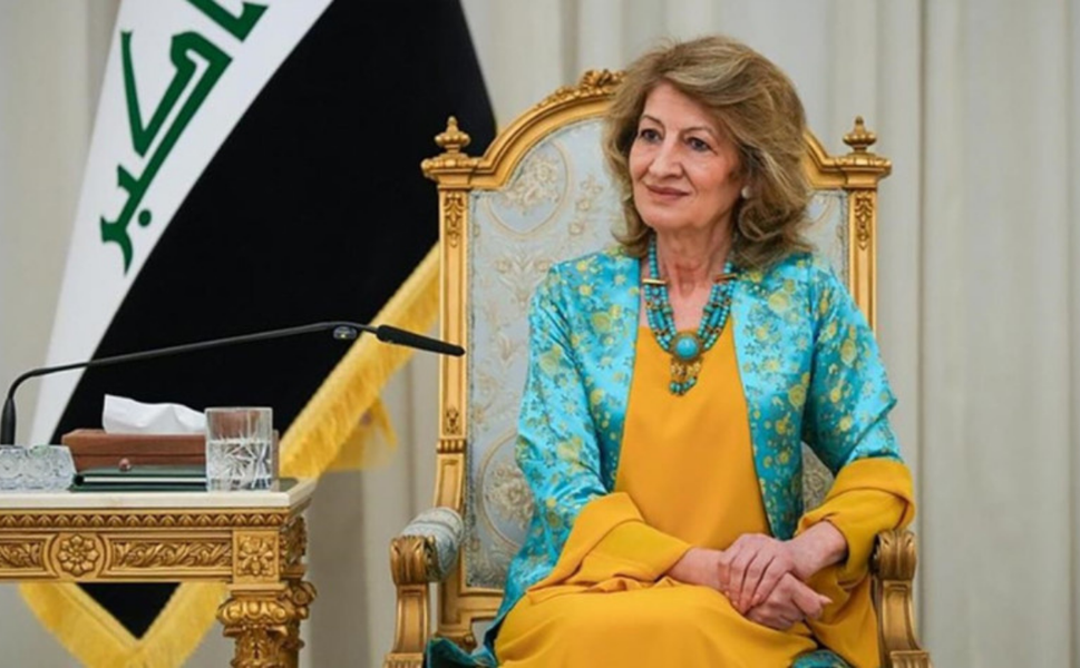 Irak Cumhurbaşkanı’nın eşinden dikkat çeken mesaj: “Kürtler piyon değil”